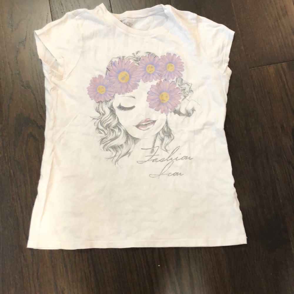 white shirt